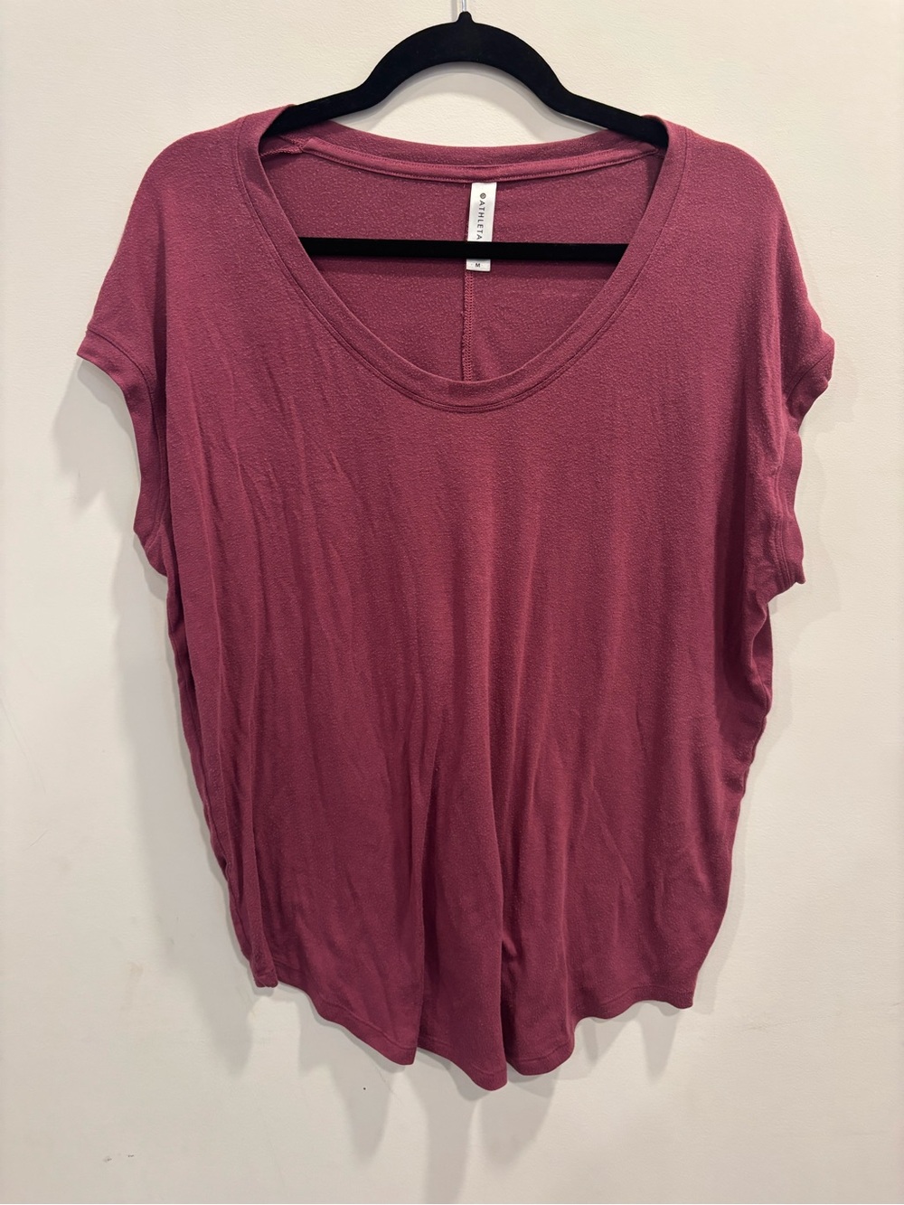 Athleta Mauve Maroon Active Top